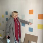 05.03.2021 Jędrzejów. Żłobek miejski w miejscowości Piaski. Na zdjęciu Ewa Fortunka - kierownik Centrum Usług Wspólnych w Jędrzejowie / Ewa Pociejowska-Gawęda / Radio Kielce