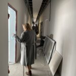 05.03.2021 Jędrzejów. Żłobek miejski w miejscowości Piaski. Na zdjęciu Ewa Fortunka - kierownik Centrum Usług Wspólnych w Jędrzejowie / Ewa Pociejowska-Gawęda / Radio Kielce