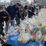 27.03.2021. Sandomierz. Wielkanocny kiermasz dla Bartusia / Grażyna Szlęzak-Wójcik / Radio Kielce