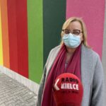 05.03.2021 Jędrzejów. Żłobek miejski w miejscowości Piaski. Na zdjęciu Ewa Fortunka - kierownik Centrum Usług Wspólnych w Jędrzejowie / Ewa Pociejowska-Gawęda / Radio Kielce