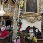 28.03.2021 Sandomierz. Bazylika katedralna. Msza święta w Niedzielę Palmową / Grażyna Szlęzak-Wójcik / Radio Kielce