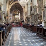 28.03.2021 Sandomierz. Bazylika katedralna. Msza święta w Niedzielę Palmową / Grażyna Szlęzak-Wójcik / Radio Kielce