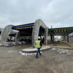 05.03.2021. Jędrzejów. Budowa Centrum Obsługi Pasażera / Ewa Pociejowska-Gawęda / Radio Kielce