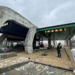 05.03.2021. Jędrzejów. Budowa Centrum Obsługi Pasażera / Ewa Pociejowska-Gawęda / Radio Kielce