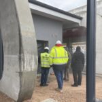 05.03.2021. Jędrzejów. Budowa Centrum Obsługi Pasażera / Ewa Pociejowska-Gawęda / Radio Kielce