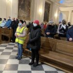 20.03.2021. Święty Krzyż. Msza święta dla uczestników Ekstremalnej Drogi Krzyżowej / Anna Głąb / Radio Kielce