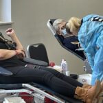 07.03.2021. Małogoszcz. "Daj prezent życia" - akcja oddawania krwi / Ewa Pociejowska-Gawęda / Radio Kielce