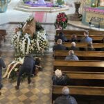 08.03.2021. Jędrzejów. Uroczystości pogrzebowe dr Leszka Kani / Ewa Pociejowska-Gawęda / Radio Kielce