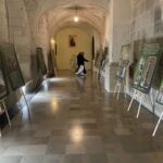 14.03.2021. Jędrzejów. Wystawa „Przywrócić perle blask” / Ewa Pociejowska-Gawęda / Radio Kielce