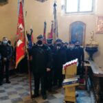 01.03.2021. Skalbmierz. Pogrzeb Dariusza Wojtasika, prezesa jednostki OSP / Marta Gajda / Radio Kielce