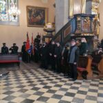 01.03.2021. Skalbmierz. Pogrzeb Dariusza Wojtasika, prezesa jednostki OSP / Marta Gajda / Radio Kielce