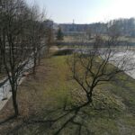 04.03.2021. Busko-Zdrój. Tężnia i dom zdrojowy / Marta Gajda / Radio Kielce