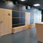 08.03.2021 Solec-Zdrój. Sala wielofunkcyjna / Marta Gajda / Radio Kielce