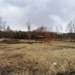 14.03.2021 Solec-Zdrój. Teren, na którym powstanie park zdrojowy / Marta Gajda / Radio Kielce