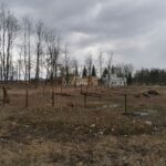 14.03.2021 Solec-Zdrój. Teren, na którym powstanie park zdrojowy / Marta Gajda / Radio Kielce