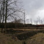 14.03.2021 Solec-Zdrój. Teren, na którym powstanie park zdrojowy / Marta Gajda / Radio Kielce