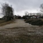 14.03.2021 Solec-Zdrój. Teren, na którym powstanie park zdrojowy / Marta Gajda / Radio Kielce