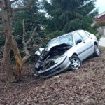 13.03.2021 Suchowola. Wypadek / KPP Staszów