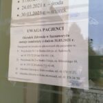 16.03.2021 Szczaworyż. Ośrodek zdrowia / Marta Gajda / Radio Kielce