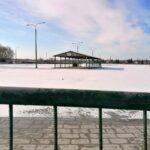 23.03.2021. Pińczów. Targowisko przy ulicy Targowej / Marta Gajda / Radio Kielce