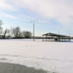 23.03.2021. Pińczów. Targowisko przy ulicy Targowej / Marta Gajda / Radio Kielce