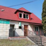 27.03.2021. Złota. Budynek banku po pożarze / Marta Gajda / Radio Kielce