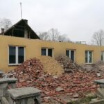 29.03.2021. Kazimierza Wielka. Budynek po przedszkolu przy ulicy Kościuszki / Marta Gajda