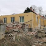 29.03.2021. Kazimierza Wielka. Budynek po przedszkolu przy ulicy Kościuszki / Marta Gajda