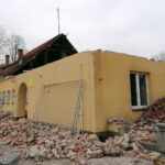 29.03.2021. Kazimierza Wielka. Budynek po przedszkolu przy ulicy Kościuszki / Marta Gajda