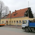 29.03.2021. Kazimierza Wielka. Budynek po przedszkolu przy ulicy Kościuszki / Marta Gajda