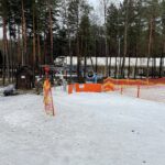 12.03.2021. Kielce. Stok narciarski Na Stadionie / Wiktor Taszłow / Radio Kielce