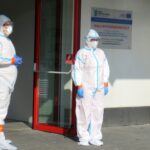 Kielce. Szpital tymczasowy w Targach Kielce / Wojewódzki Szpital Zespolony w Kielcach