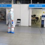 Kielce. Szpital tymczasowy w Targach Kielce / Wojewódzki Szpital Zespolony w Kielcach