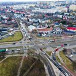 16.03.2021. Kielce. Skrzyżowanie alei Solidarności i alei Tysiąclecia Państwa Polskiego / Jarosław Kubalski / Radio Kielce