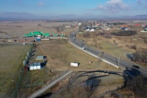 06.03.2021. Górno. Miejsce, gdzie ma powstać plac targowy / Jarosław Kubalski / Radio Kielce