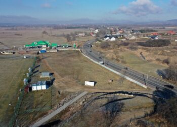 06.03.2021. Górno. Miejsce, gdzie ma powstać plac targowy / Jarosław Kubalski / Radio Kielce