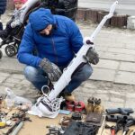 07.03.2021. Kielce. Plac targowy. Giełda kolekcjonerska / Jarosław Kubalski / Radio Kielce