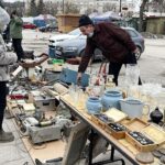 07.03.2021. Kielce. Plac targowy. Giełda kolekcjonerska / Jarosław Kubalski / Radio Kielce