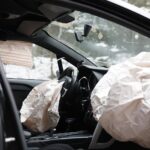 08.03.2021 Siodła. Zderzenie dwóch samochodów / Jarosław Kubalski / Radio Kielce