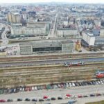 10.03.2021. Kielce. Dworzec PKP / Jarosław Kubalski / Radio Kielce