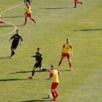 06.03.2021. Jastrzębie-Zdrój. 19. kolejka Fortuna 1. Ligi: GKS 1962 Jastrzębie - Korona Kielce / Krzysztof Bujnowicz / Radio Kielce