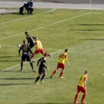 06.03.2021. Jastrzębie-Zdrój. 19. kolejka Fortuna 1. Ligi: GKS 1962 Jastrzębie - Korona Kielce / Krzysztof Bujnowicz / Radio Kielce