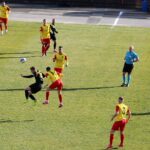 06.03.2021. Jastrzębie-Zdrój. 19. kolejka Fortuna 1. Ligi: GKS 1962 Jastrzębie - Korona Kielce / Krzysztof Bujnowicz / Radio Kielce