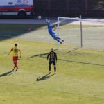 06.03.2021. Jastrzębie-Zdrój. 19. kolejka Fortuna 1. Ligi: GKS 1962 Jastrzębie - Korona Kielce / Krzysztof Bujnowicz / Radio Kielce