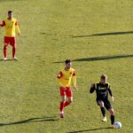 06.03.2021. Jastrzębie-Zdrój. 19. kolejka Fortuna 1. Ligi: GKS 1962 Jastrzębie - Korona Kielce / Krzysztof Bujnowicz / Radio Kielce