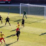 06.03.2021. Jastrzębie-Zdrój. 19. kolejka Fortuna 1. Ligi: GKS 1962 Jastrzębie - Korona Kielce / Krzysztof Bujnowicz / Radio Kielce