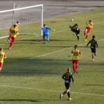 06.03.2021. Jastrzębie-Zdrój. 19. kolejka Fortuna 1. Ligi: GKS 1962 Jastrzębie - Korona Kielce / Krzysztof Bujnowicz / Radio Kielce