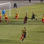 06.03.2021. Jastrzębie-Zdrój. 19. kolejka Fortuna 1. Ligi: GKS 1962 Jastrzębie - Korona Kielce / Krzysztof Bujnowicz / Radio Kielce