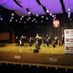 08.03.2021 Kielce. Koncert „Z zachwytu dla Pań" w Zespole Państwowych Szkół Muzycznych w Kielcach. Zespół Strauss Ensemble / Jarosław Kubalski / Radio Kielce