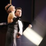 08.03.2021 Kielce. Koncert „Z zachwytu dla Pań" w Zespole Państwowych Szkół Muzycznych w Kielcach. Renata Drozd i Łukasz Gaj / Jarosław Kubalski / Radio Kielce